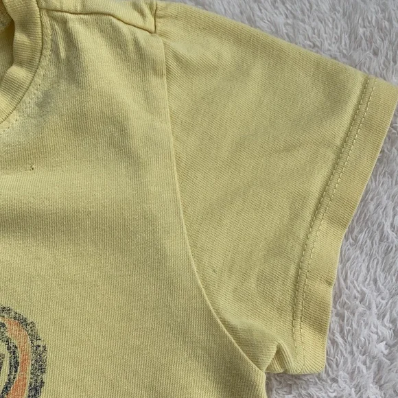 Life Is Good Yellow Girls T-shirt 7/8 - Picture 10 of 12